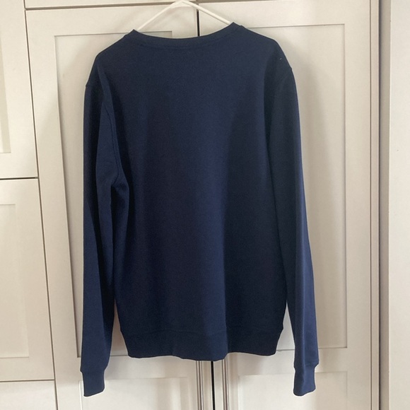 NWT Eddie Bauer Coral Fleece Lined Sweatshirt Size Large - Picture 7 of 7